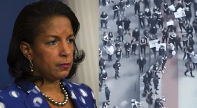 Susan Rice claims Russia could be responsible for funding far-left riots across USA
