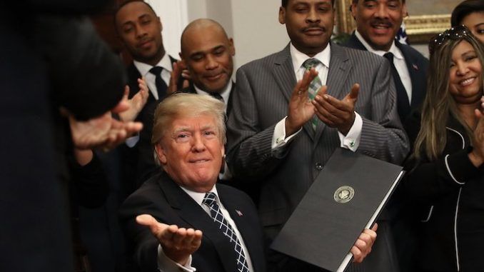 Black approval for President Trump soars past 40 percent