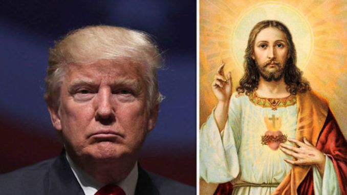 President Donald Trump has vowed to protect statues of Jesus Christ as well as statues of the Founding Fathers from leftist mobs targeting their destruction.