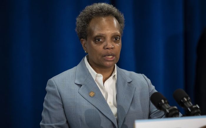Chicago's far-left mayor Lori Lightfoot, who has presided over the city's descent into chaos, violence and criminality, has been reduced to begging major retailers not to abandon her lawless city.