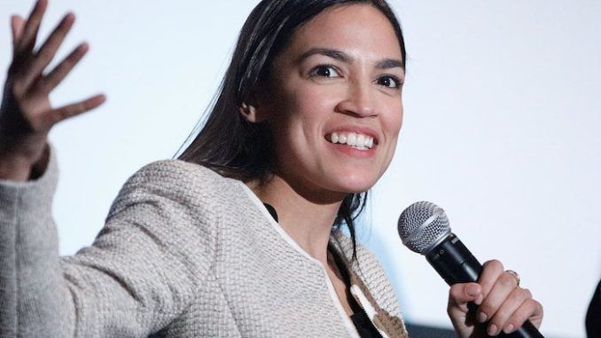 Socialist Rep. Alexandria Ocasio-Cortez (D-NY) has claimed that the surge in crime in New York City, which includes violent crime, murders and shootings, could be happening because people are “scared to pay their rent” and stealing break to feed their children.