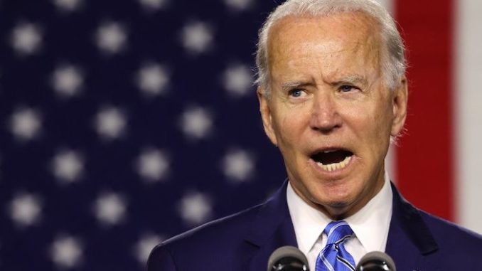 Biden says Trump is about to steal the election