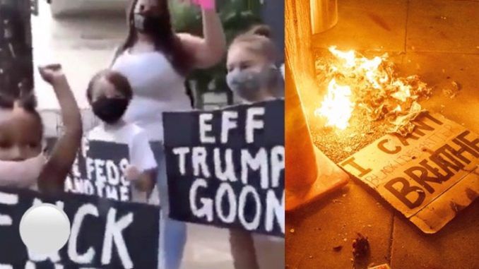 Disturbing videos have surfaced featuring radical Black Lives Matter activists brainwashing impressionable young children and toddlers to hold extremist far-left ideological viewpoints.