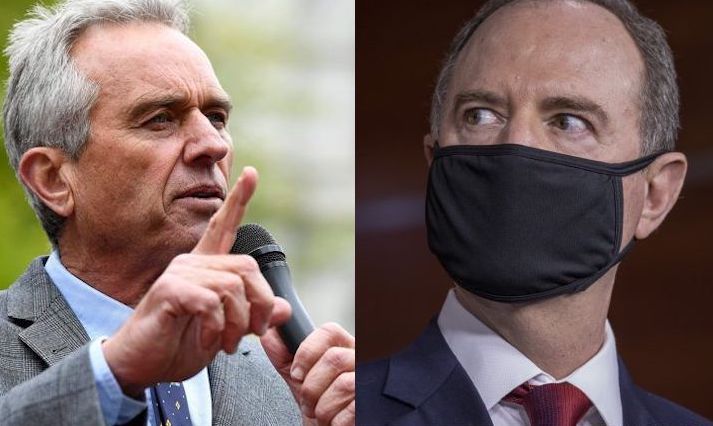 Robert F. Kennedy Jr. has sent a message to Rep. Adam Schiff saying, “When you have obliterated the First Amendment to get at the Devil, and the Devil then turns on you, then where will you hide?”