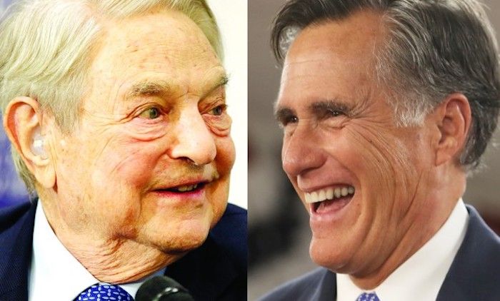 Utah Senator Mitt Romney, has received thousands of dollars in payments from Soros Fund Management, a left-wing influence operation funded by notorious globalist billionaire George Soros, according to publicly declared donations.