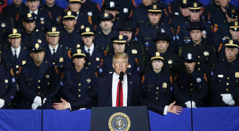 The National Association of Police Organizations endorses Trump for president
