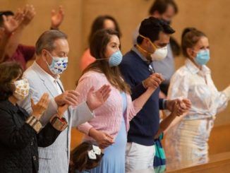 California bans singing in church