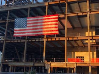 Virginia officials order U.S. flag to be removed from construction site