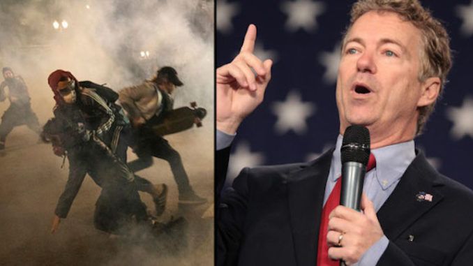 Sen. Rand Paul urges FBI investigation into paid BLM rioters destroying America