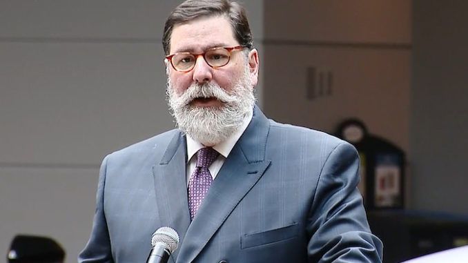Pittsburgh Democrat Mayor Bill Peduto says protests outside his home cross a line