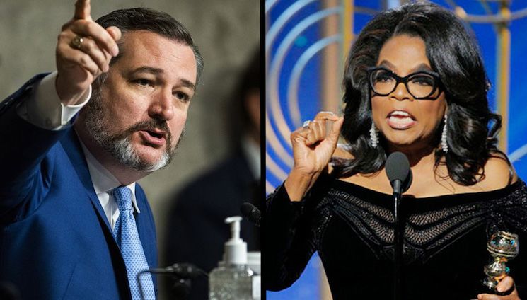 Sen. Ted Cruz (R-TX) has launched an eviscerating attack on Oprah Winfrey, slamming her as a "racist" for pushing the "white privilege" myth.
