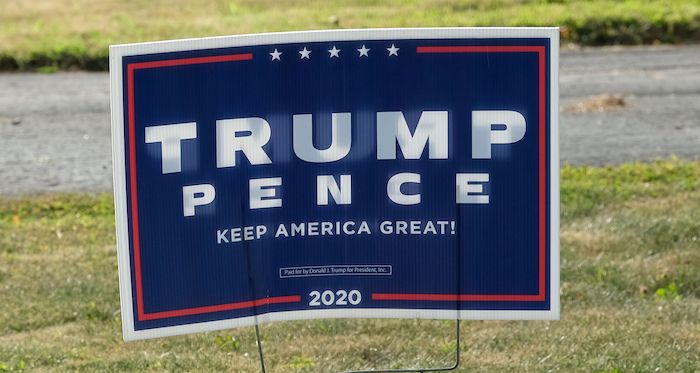 Deranged Colorado woman punches boy in the back of the head over Trump yard signage