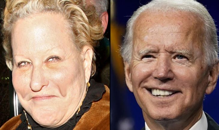 Bette Midler urges Joe Biden to kick Trump in the nuts during the first presidential debate