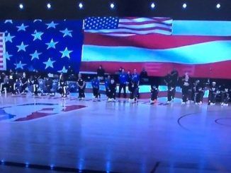 NBA players kneel during 9/11 ceremony
