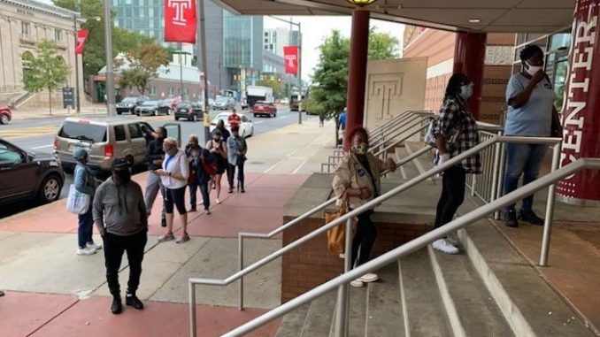 Trump observers are being blocked entry to satellite voting locations in Philadelphia