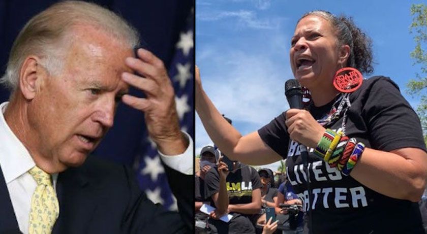Black Lives Matter co-founder calls Joe Biden a violent white supremacist
