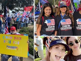 Thousands turn out for MAGA rally in Beverly Hills in support of Trump