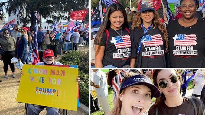 Thousands turn out for MAGA rally in Beverly Hills in support of Trump