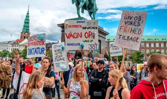 Forced vaccine law in Denmark abandoned after mass public protests