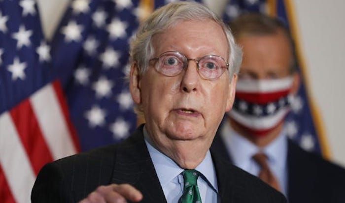 McConnell tells Dems not to lecture about refusing to accept the result of an election