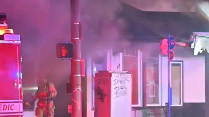 Portland restaurant burns to ground after owner criticizes Antifa