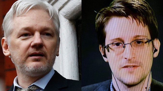 Rep. Tulsi Gabbard urges President Trump to pardon Julian Assange and Edward Snowden for helping to expose the deep state