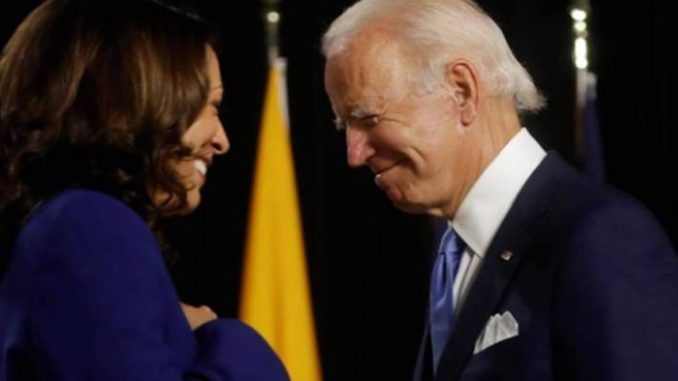 Joe Biden 'jokes' that if Kamala disagrees with his policies he'll develop a disease and resign