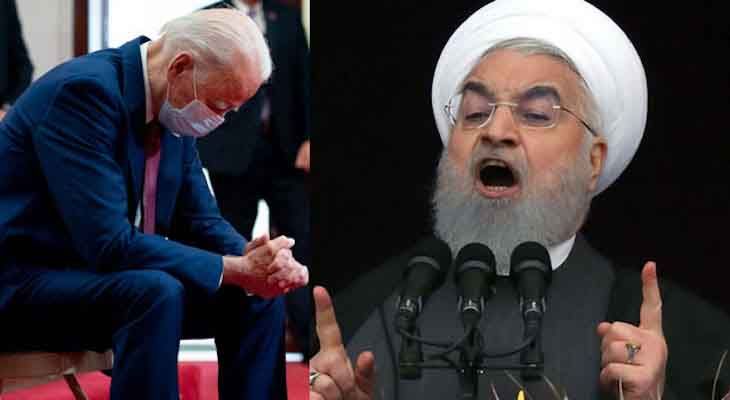 Iranian President Hassan Rouhani boasts Joe Biden will bow to his regime