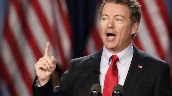 Rand Paul slams wearing face masks as submission