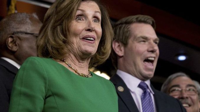 Nancy Pelosi claims Republicans are focussed on Swalwell scandal to distract from QAnon