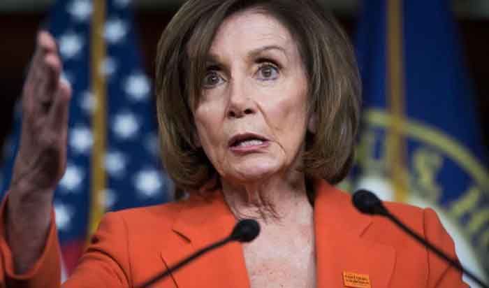 House Speaker Nancy Pelosi blames President Trump for most COVID deaths in America
