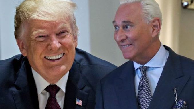 Trump triggers libs with slew of Xmas pardons, including Roger Stone