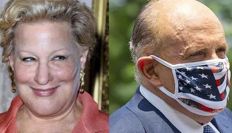 Sick Hollywood celebs celebrate Rudy Giuliani's COVID diagnoses