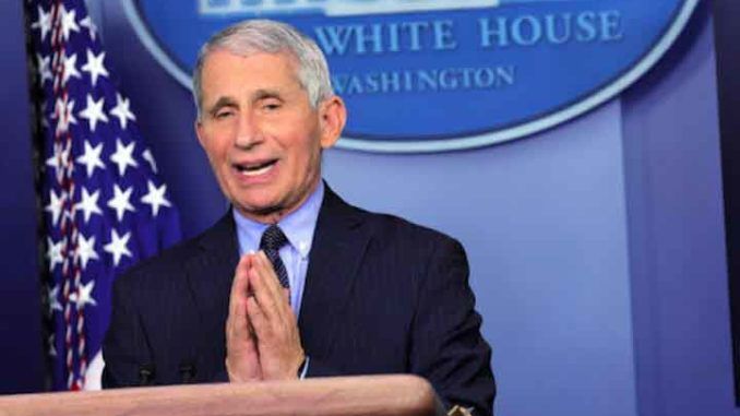 Dr. Fauci tells reporters he feels liberated serving under a Biden administration