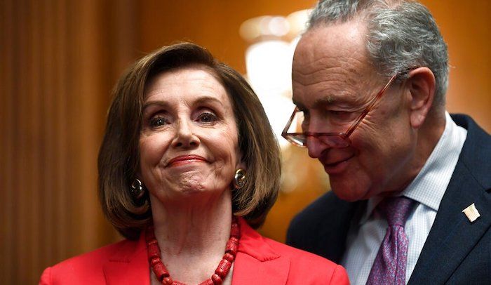 Pelosi and Schumer promise to eject Trump from the White House.