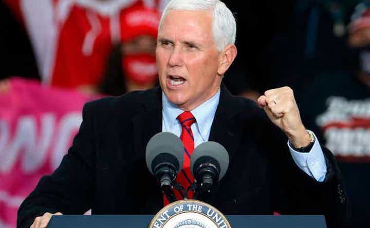 VP Pence declares he supports challenging the electoral college certification for Biden