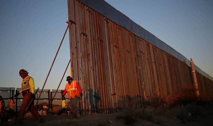 Biden admin cancels border wall construction