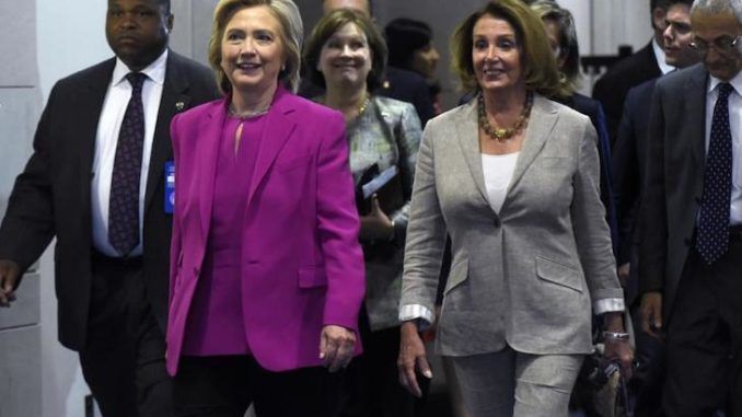 Hillary Clinton and Nancy Pelosi claim Trump took orders from Putin and allowed Capitol riots