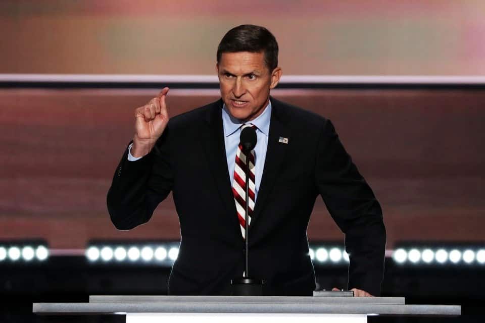 Gen Flynn says the American people are sick and tired of the GOP elite