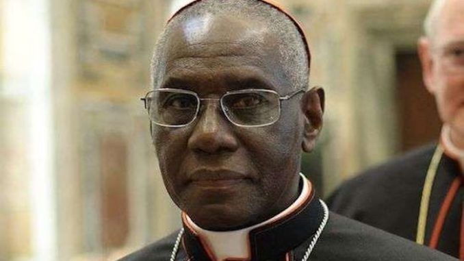 Vatican Cardinal Robert Sarah removed by Pope Francis