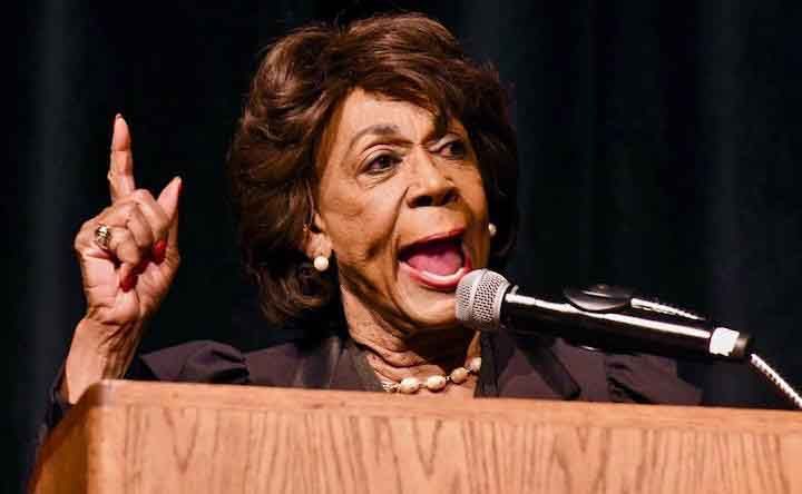 Maxine Waters calls for charging Trump with premeditated murder