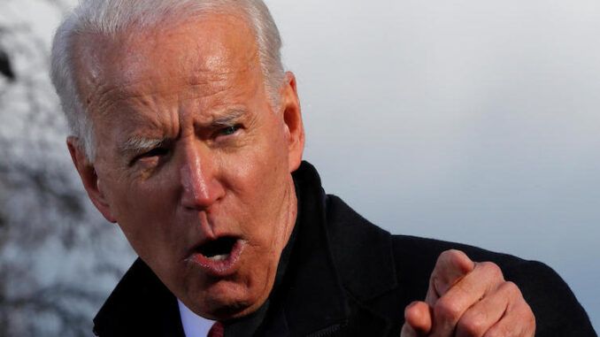 Biden pressures Supreme Court to allow cops to enter people's homes and seize their guns
