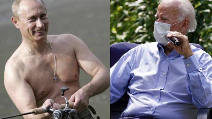 President Putin challenges Biden to a public duel