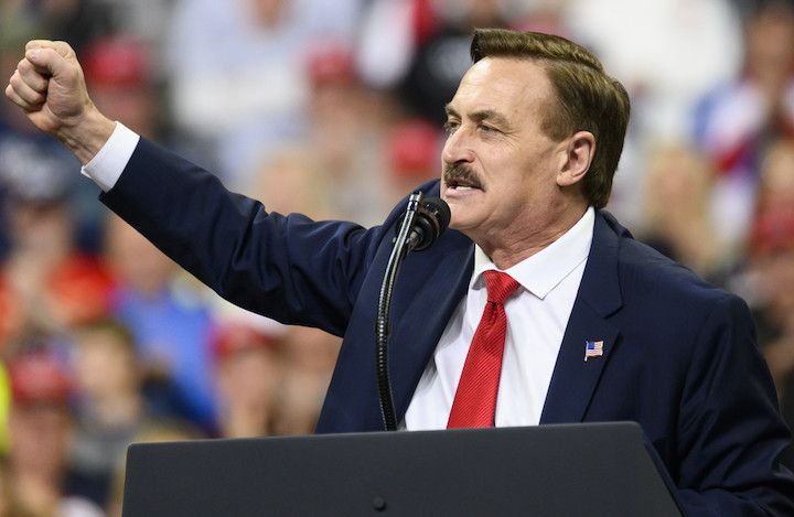 MyPillow CEO Mike Lindell says Trump will be president before 2024
