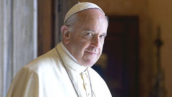 Pope Francis says a New World Order will be ushered in following the COVID pandemic