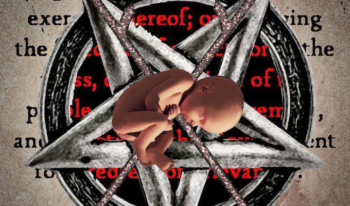 Satanists sue for the right to sacrifice children