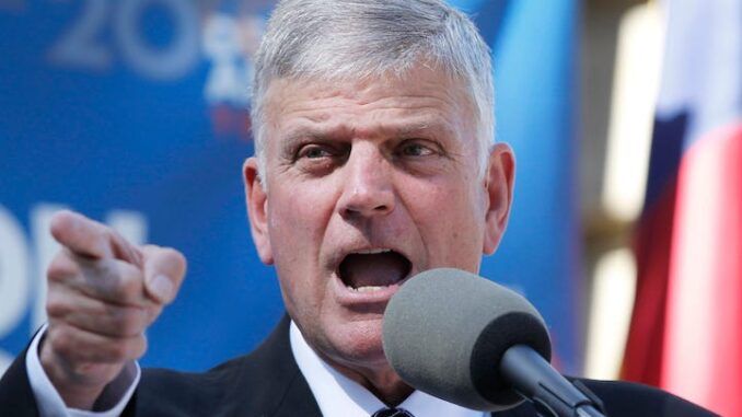Franklin Graham declares Jesus would take the COVID vaccine and therefore so should the public