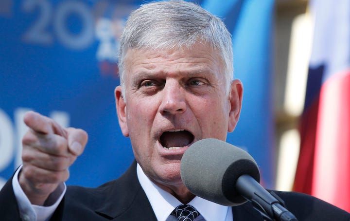 Franklin Graham declares Jesus would take the COVID vaccine and therefore so should the public