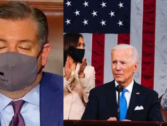 Ted Cruz falls asleep during Biden's boring speech to Congress