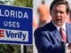 Gov. DeSantis puts illegal aliens on notice by erecting E-verify signs all over Florida